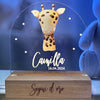 Personalized Night Light for Children with Animals