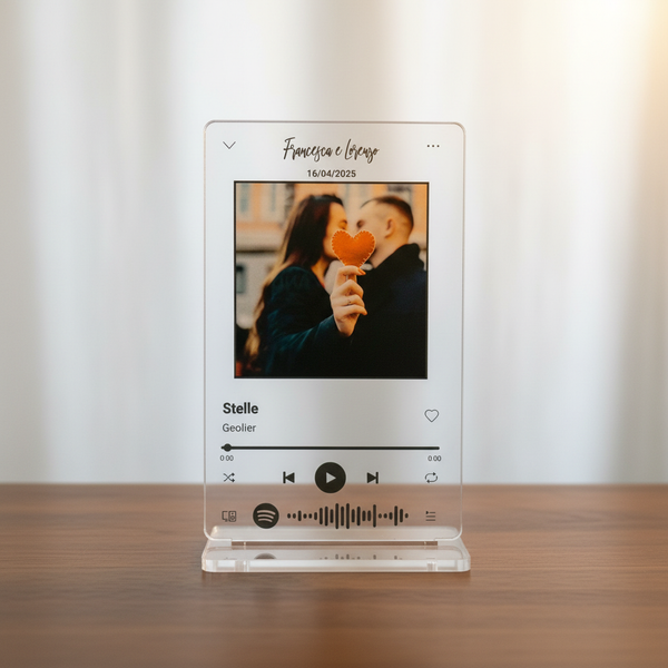 Placa Personalizada de Spotify