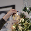 Personalisierte „My First Christmas“-Kugel aus FSC-Holz